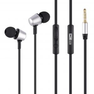 ALTEC LANSING earphones Eternity, mic, Button , 100dB, ασημί | Αξεσουάρ κινητών | elabstore.gr