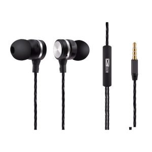 ALTEC LANSING earphones Inspire, mic, Button, 110dB, μαύρα | Αξεσουάρ κινητών | elabstore.gr