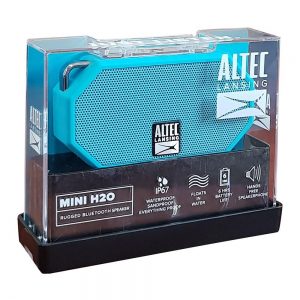 ALTEC LANSING φορητό ηχείο Mini H2O, IP67, με γάντζο, γαλάζιο | Συνοδευτικά PC | elabstore.gr