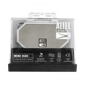 ALTEC LANSING φορητό ηχείο Mini H2O, IP67, με γάντζο, γκρι | Συνοδευτικά PC | elabstore.gr