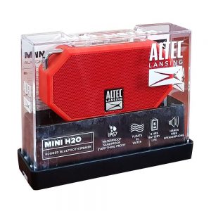 ALTEC LANSING φορητό ηχείο Mini H2O, IP67, με γάντζο, κόκκινο | Συνοδευτικά PC | elabstore.gr
