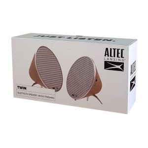 ALTEC LANSING φορητό ηχείο Twin True Wirelesss, 2Χ 5W, wood | eLabstore.gr ALTEC LANSING φορητό ηχείο Twin True Wirelesss, 2Χ 5W, wood | Συνοδευτικά PC | elabstore.gr