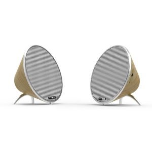 ALTEC LANSING φορητό ηχείο Twin True Wirelesss, 2Χ 5W, wood | Συνοδευτικά PC | elabstore.gr