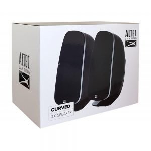 ALTEC LANSING ηχεία Curved, 2.0ch, 20W RMS, 3.5mm, μαύρα | eLabstore.gr ALTEC LANSING ηχεία Curved, 2.0ch, 20W RMS, 3.5mm, μαύρα | Συνοδευτικά PC | elabstore.gr