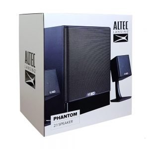 ALTEC LANSING ηχεία Phantom, 2.1ch, 60W RMS, HD Audio, μαύρα | Συνοδευτικά PC | elabstore.gr