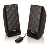 ALTEC LANSING ηχεία Lozenge Mini, 2.0ch, 2X 2.4W RMS, USB, μαύρα | Συνοδευτικά PC | elabstore.gr