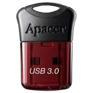 APACER USB Flash Drive AH157, USB 3.0, 32GB, Red | Συνοδευτικά PC | elabstore.gr