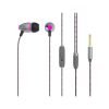 CELEBRAT Earphones με μικρόφωνο C3-BL, On-Off, Metal, ροζ | Αξεσουάρ κινητών | elabstore.gr