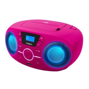 BIGBEN Φορητό ηχοσύστημα CD61NUSB, FM/CD/USB, LED, ροζ | eLabstore.gr BIGBEN Φορητό ηχοσύστημα CD61NUSB, FM/CD/USB, LED, ροζ | Εικόνα & Ήχος | elabstore.gr