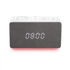THOMSON Ξυπνητήρι CL300P με προβολέα ώρας, FM Radio, USB, LED, λευκό | eLabstore.gr THOMSON Ξυπνητήρι CL300P με προβολέα ώρας, FM Radio, USB, LED, λευκό | Εικόνα & Ήχος | elabstore.gr
