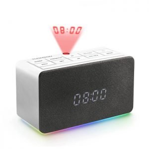 THOMSON Ξυπνητήρι CL300P με προβολέα ώρας, FM Radio, USB, LED, λευκό | Εικόνα & Ήχος | elabstore.gr