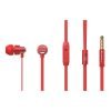 CELEBRAT Earphones με μικρόφωνο C8, on/off, 8mm, 1.2m, κόκκινα | Αξεσουάρ κινητών | elabstore.gr