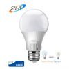 POWERTECH LED Λάμπα Bulb 2 σε 1, 9W, 3000K & 6500K, E27, Samsung LED, IC | Φωτισμός | elabstore.gr