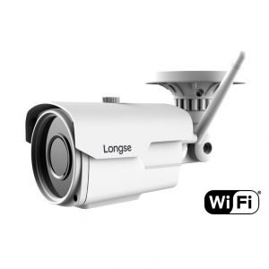 LONGSE IP WiFi Bulet Κάμερα IPP-003 1080p, 2.8-12mm, metal, αδιάβροχη | Κλειστό Κύκλωμα CCTV | elabstore.gr