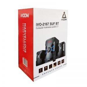 IVOOMi ηχεία iVO-2167 SUF BT 2.1ch, USB/SD/FM/BT, 50W, τηλεχειριστήριο | Συνοδευτικά PC | elabstore.gr