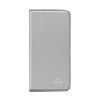 POWERTECH Θήκη Magnet Leather Slide για Smartphone 5.3 - 5.7", ασημί | Αξεσουάρ κινητών | elabstore.gr