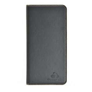 POWERTECH Θήκη Magnet Leather Slide Wide για Smartphone 5.5-5.9", μαύρη | Αξεσουάρ κινητών | elabstore.gr