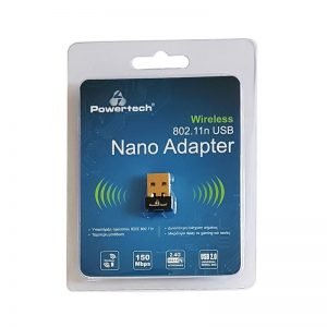 POWERTECH Wireless USB nano adapter, 150Mbps, 2.4GHz, MT7601 | Δικτυακά | elabstore.gr