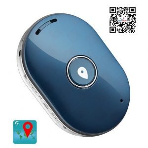 Mini GPS Eντοπισμού Θέσης Q60, 400mAh, Αδιάβροχο, Blue | GPS | elabstore.gr