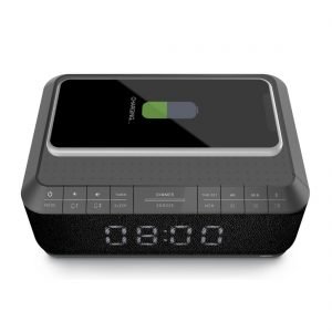 BIGBEN Ξυπνητήρι RR140IG, FM radio, Alarm, Ασύρματη φόρτιση, μαύρο | Εικόνα & Ήχος | elabstore.gr