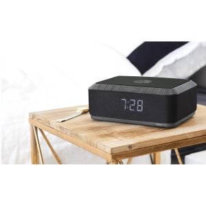 BIGBEN Ξυπνητήρι RR140IG, FM radio, Alarm, Ασύρματη φόρτιση, μαύρο | Εικόνα & Ήχος | elabstore.gr