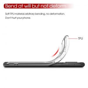IPAKY Θήκη Effort TPU & tempered glass για Samsung A8 2018, διάφανη | Αξεσουάρ κινητών | elabstore.gr