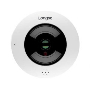 LONGSE IP WiFi PoE Dome Κάμερα IPP-004, 3MP Fisheye 360°, IR 20M, metal | Κλειστό Κύκλωμα CCTV | elabstore.gr