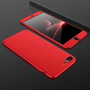 POWERTECH Θήκη 360° Protect για iPhone XS/X, κόκκινη | Αξεσουάρ κινητών | elabstore.gr