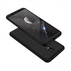 POWERTECH Θήκη 360° Protect για Xiaomi Redmi 5 Plus, μαύρη | Αξεσουάρ κινητών | elabstore.gr