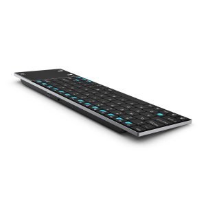 RIITEK Ασύρματο πληκτρολόγιο mini K12+ με touchpad, 2.4GHz, μαύρο | Συνοδευτικά PC | elabstore.gr
