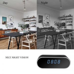 Ψηφιακό ρολόι κρυφή κάμερα SPY-011, Full HD 1080p, WiFi | Κλειστό Κύκλωμα CCTV | elabstore.gr