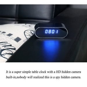 Ψηφιακό ρολόι κρυφή κάμερα SPY-011, Full HD 1080p, WiFi | Κλειστό Κύκλωμα CCTV | elabstore.gr