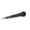 NEDIS MPWD25BK Wired Microphone, -72 dB +/-3dB Sensitivity, 85 Hz - 11 kHz, 5m | ΕΙΚΟΝΑ / ΗΧΟΣ | elabstore.gr