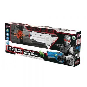 JAMARA Impulse Laser Gun Bug Hunt, LED, με υπέρυθρες, λευκό | Παιχνίδια | elabstore.gr