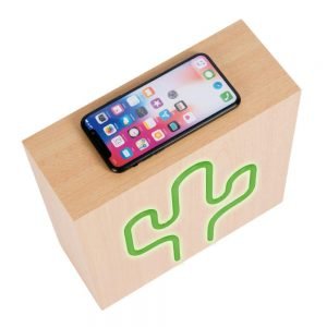BIGBEN ηχείο Cactus Neon, 15W, bluetooth, ξύλο | Συνοδευτικά PC | elabstore.gr