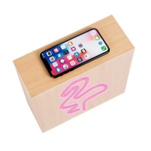BIGBEN ηχείο Flamingo Neon, 15W, bluetooth, ξύλο | Συνοδευτικά PC | elabstore.gr