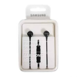 SAMSUNG Earphones HS1303 με μικρόφωνο, High Definition, 1.2m, μαύρα | Αξεσουάρ κινητών | elabstore.gr