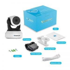 VSTARCAM Ρομποτική IP κάμερα IPP-007, Full HD, WiFi, microSD | Κλειστό Κύκλωμα CCTV | elabstore.gr