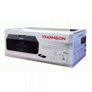 THOMSON HI-FI System MIC200IBT 50W, bluetooth, ασύρματη φόρτιση, μαύρο | Εικόνα & Ήχος | elabstore.gr