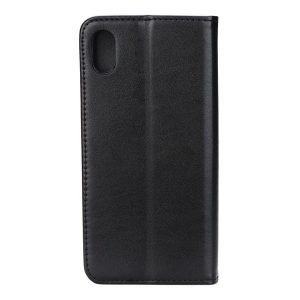 POWERTECH Θήκη Leather magnet για iPhone XS, μαύρη | Αξεσουάρ κινητών | elabstore.gr