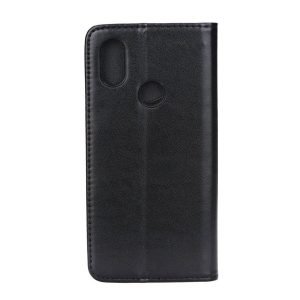 POWERTECH Θήκη Leather magnet για Xiaomi Mi A2, μαύρη | Αξεσουάρ κινητών | elabstore.gr