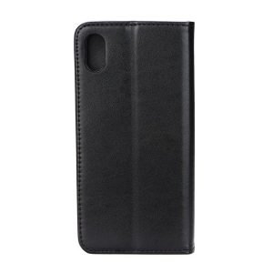 POWERTECH Θήκη Leather magnet για iPhone XR, μαύρη | Αξεσουάρ κινητών | elabstore.gr