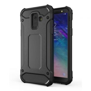 POWERTECH θήκη Hybrid Protect MOB-1075 για Samsung Galaxy A6 2018, μαύρο | Αξεσουάρ κινητών | elabstore.gr