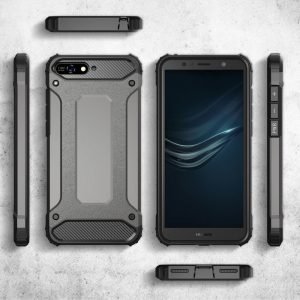 POWERTECH θήκη Hybrid Protect MOB-1077 για Huawei Y6 2018, μαύρο | Αξεσουάρ κινητών | elabstore.gr