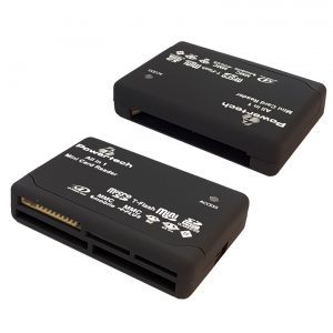 POWERTECH Card Reader All in one, USB, 480Μbps, LED, μαύρο | Συνοδευτικά PC | elabstore.gr