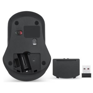 PHILIPS ασύρματο ποντίκι SPK7423, 2000DPI, 4 πλήκτρα, μαύρο | Συνοδευτικά PC | elabstore.gr
