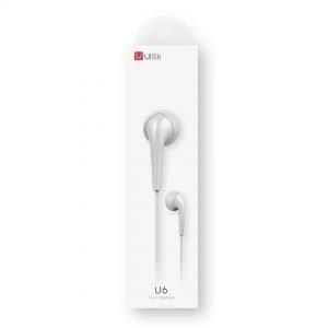 UIISII Earphones U6, Hi-Res Audio, mic, 102db, 1.2m, λευκά | eLabstore.gr UIISII Earphones U6, Hi-Res Audio, mic, 102db, 1.2m, λευκά | Αξεσουάρ κινητών | elabstore.gr