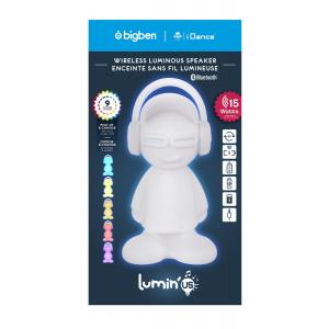 BIGBEN Φορητό ηχείο Luminous με φωτισμό, bluetooth, 5W, remote, Dude | Εικόνα & Ήχος | elabstore.gr