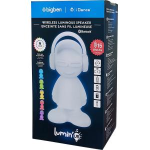BIGBEN Φορητό ηχείο Luminous με φωτισμό, bluetooth, 5W, remote, Dude | Συνοδευτικά PC | elabstore.gr