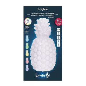 BIGBEN Φορητό ηχείο Luminous με φωτισμό, BT, 5W, remote, Pineapple | Εικόνα & Ήχος | elabstore.gr